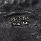 PRADA プラダ リバーシブル 黒/水色系 1BG019 レディース ナッパアンティークレザー トートバッグ Bランク 中古 銀蔵