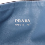 PRADA プラダ リバーシブル 黒/水色系 1BG019 レディース ナッパアンティークレザー トートバッグ Bランク 中古 銀蔵