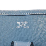 Hermes Hermes Evelin 2 PM Blu Jean Silver Fittings□J-Engraved（2006年左右）女性的Voepson肩包B等级使用粉末jo