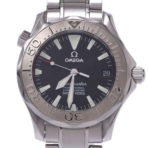 Omega omega Seamaster Professional 300 Chronometer WG Bozel 2236.50男孩SS腕表黑色桌A级使用Silgrin