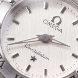 OMEGA Omega Constellation Mini 1562.30 Ladies SS Watch Quartz White Dial A Rank Used Ginzo