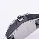 CHANEL J12 33mm 12P Diamond H1625 Boys Black Ceramic/SS Watch Quartz Black Dial A Rank Used Ginzo