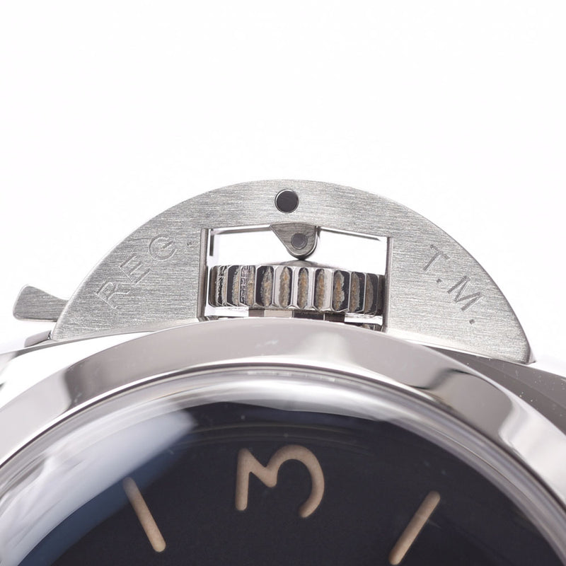 Officine Panerai Officeene Panerai Luminor Marina 1950 3days实现PAM00422男士SS /皮革手表手工滚黑桌A  - 级载水池