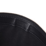 Balenciaga Valenciaga Navy Clip White / Black 373834 Unisex Canvas / Leather Clutch Bags A Rank Used Sinko