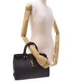 Saint Laurent Sun Laurent Kavas Gray Gold Bracket Women's Curf Handbags A-rank used Silgrin