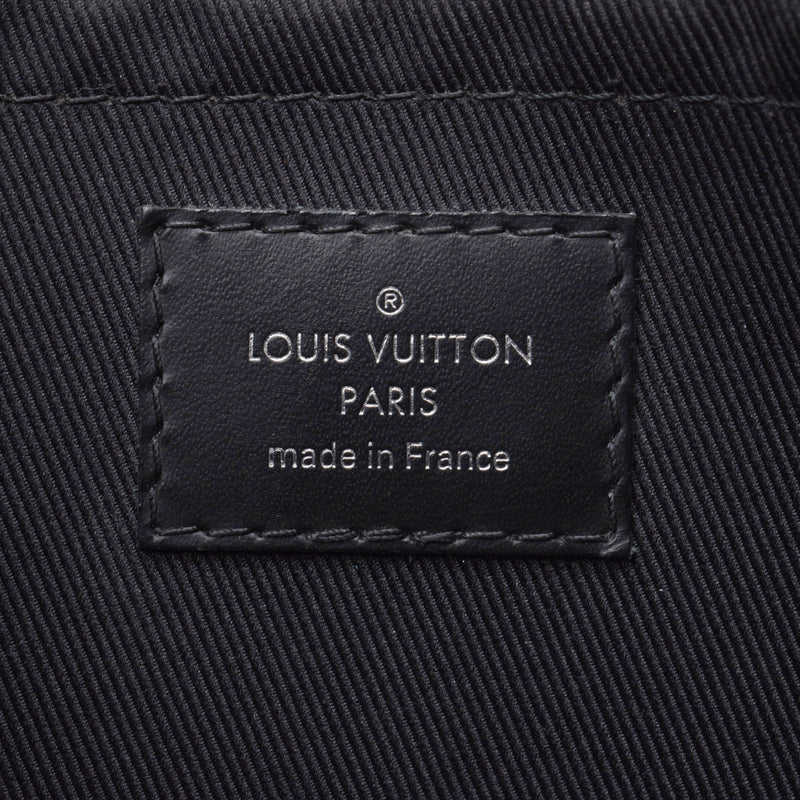 Louis Vuitton Louis Vuitton Monogram Exclipse Pochette Discovery Black M62291 Men's Monogram Eclipse Canvas Clutch Bags AB Rank Used Silgrin