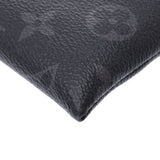 Louis Vuitton Louis Vuitton Monogram Exclipse Pochette Discovery Black M62291 Men's Monogram Eclipse Canvas Clutch Bags AB Rank Used Silgrin