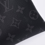 Louis Vuitton Louis Vuitton Monogram Eclipse Pochette Discovery Black / Grey M62291 Mon's Monogram Eclipse Cambus离合器包新的Sanko