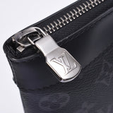 Louis Vuitton Louis Vuitton Monogram Eclipse Pochette Discovery Black / Gray M62291 Men's Monogram Eclipse Cambus Clutch Bag New Sanko