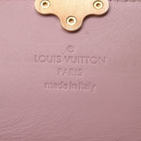 Louis Vuitton Louis Vuitton Monogram Portfoille Cherry Wood Rose Balleline M61719 Women's Patent Leather Long Wallet B Rank Used Silgrin