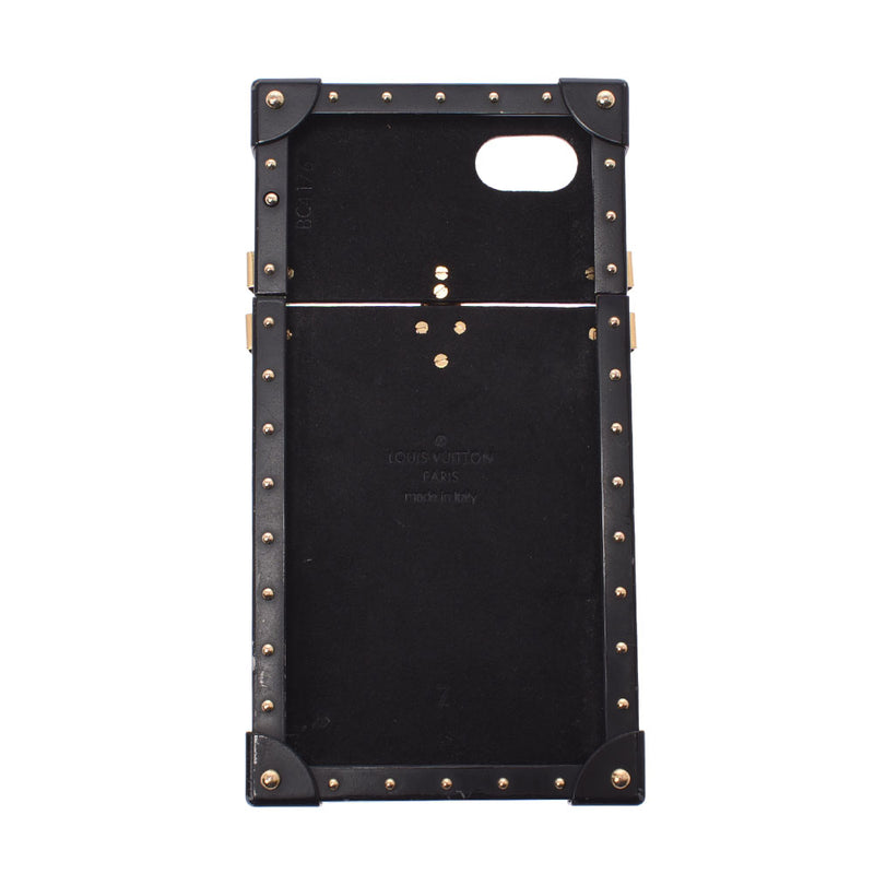 Louis Vuitton Louis Vuitton Monogram Aite等级iPhone 7棕色/黑色M64479男女皆宜的品牌配件B等级使用Silgrin