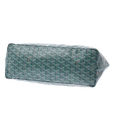 Goyard Goyal Saint Lui PM Green Unisex PVC / Leather Tote Bag B Rank Used Sinkjo