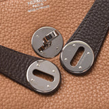 HERMES エルメス リンディ30 2WAYバッグ タバックキャメル シルバー金具 □L刻印(2008年頃) レディース トリヨンクレマンス ハンドバッグ ABランク 中古 銀蔵