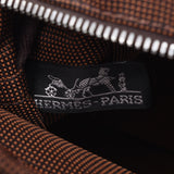 Hermes Hermes Ele Line MM Camel Unisex Canvas Tote Bag AB Rank Used Silgrin