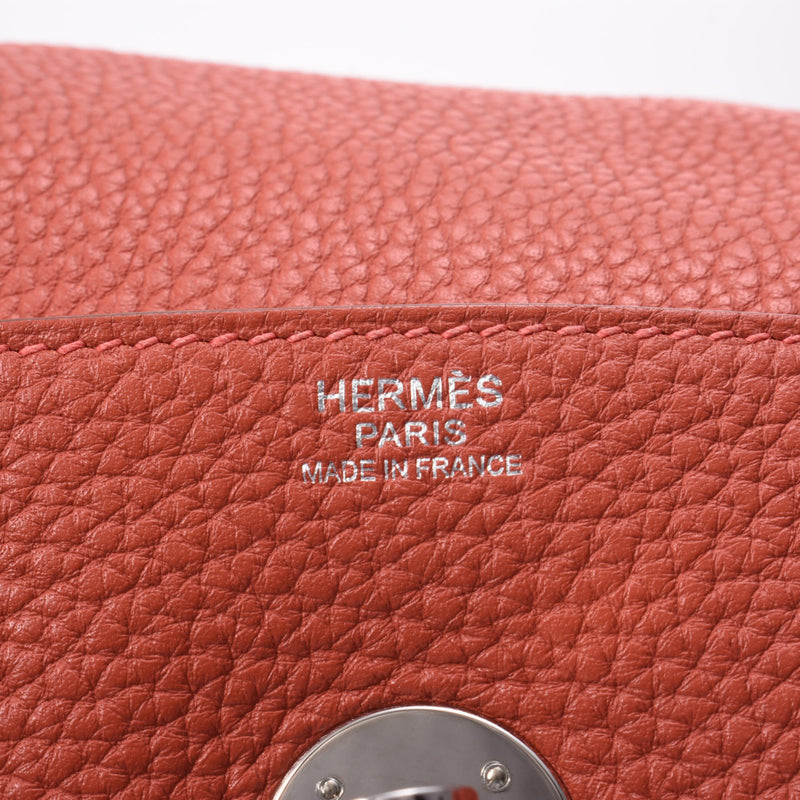 Hermes Hermes Lindy 34 2way包Sungi Ne / Rose Jaipur Silver Fittings□R雕刻（2014年左右）女士Triyo克莱默手提包AB排名使用Silgrin
