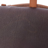 Hermes Hermes Etrivier Class Cavan Dark Brown Silver Bracket □ H-engraved (around 2004) Men's Fjord Business Bag AB Rank Used Silgrin