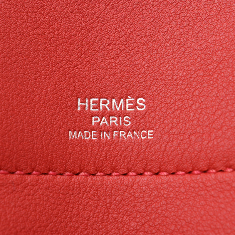 Hermes Hermes Bolid秘密Rougebif Silver Bracket X雕刻（2016年左右）女装花瓶搬家手提包A排名使用的水池