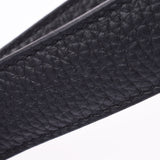 Hermes Hermes Picon Lock MM黑色银色支架Z刻（2021左右）女式三重钢铁手提包新的银杏