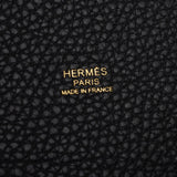Hermes Hermes Picon Lock MM黑金支架Z刻（2021左右）女士Triyo Clemance手提包新水池