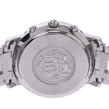 Hermes Hermes Clipper Chrono CL1.910 Men's SS Watch Quartz White Full Technique A-Rank Used Sinkjo