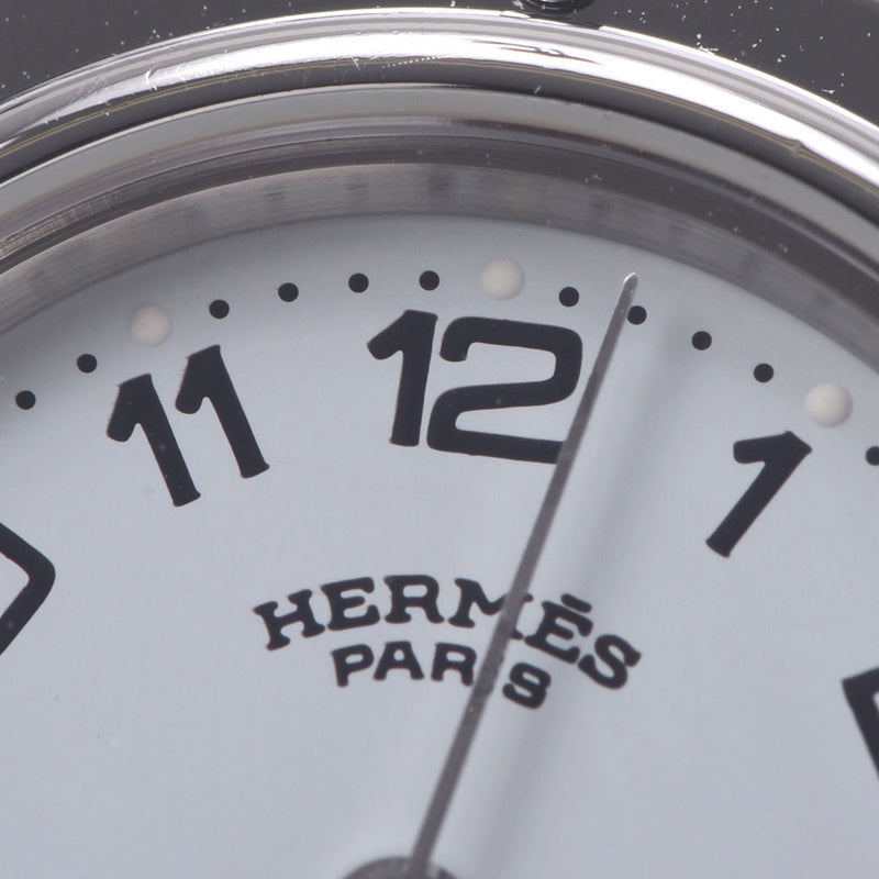 HERMES エルメス クリッパー CL4.210 レディース SS 腕時計 クオーツ 白文字盤 Aランク 中古 銀蔵