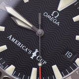 OMEGA オメガ シーマスター 300 アメリカズカップ  2533.50 メンズ WS/SS 腕時計 自動巻き 黒文字盤 Aランク 中古 銀蔵