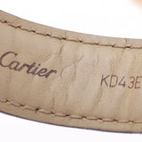 Cartier Cartier Tank American LM Chronori Flex WB702151 Men's YG / Leather Watch Quartz Silver Dealer A-Rank Used Sinkjo