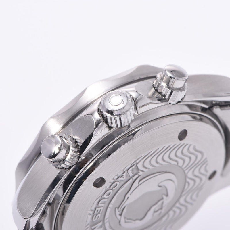 OMEGA オメガ シーマスター アプネア マイヨール 2595.30 メンズ SS 腕時計 自動巻き ブルー文字盤 Aランク 中古 銀蔵