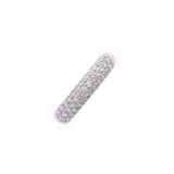 PONTE VECCHIO Pontevekio Diamond 0.40ct No. 6 Ladies K18WG Ring / Ring A Rank Used Silgrin