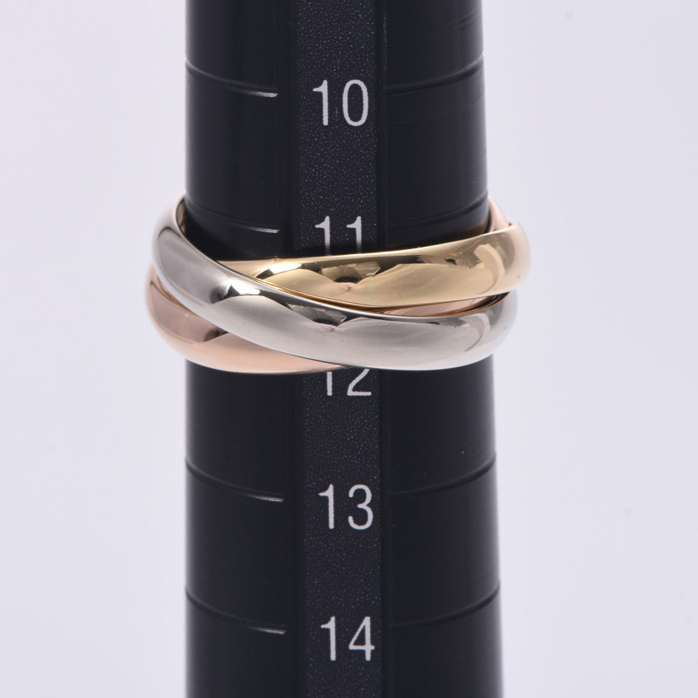 【最終価格】トリニティリング　スリーカラー　トリニティドゥカルティエ #51 Cartier（カルティエ） トリニティ リング スリーカラー XL 51号 K18YG