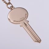 TIFFANY&Co.蒂芙尼摩登钥匙外套挂件小女士K18PG/K18RG项链A等级二手银藏