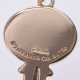 Tiffany & Co Tiffany modern key oval key pendant small ladies k18pg / k18rg Necklace