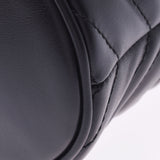 Gucci GG Martini mini baguette bag black gold hardware 575163 women's Leather Shoulder Bag