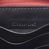 GUCCI Gucci GG Mermont Round Fastener Long Wallet Black / Red Gold Bracket 573810 Women's Leather Length Purse New Single Sinkjo