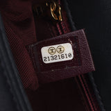 CHANEL シャネル マトラッセ チェーンショルダー 黒 アンティーク調ゴールド金具 レディース レザー ショルダーバッグ Aランク 中古 銀蔵