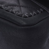 CHANEL シャネル マトラッセ チェーンショルダー 黒 アンティーク調ゴールド金具 レディース レザー ショルダーバッグ Aランク 中古 銀蔵