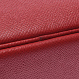 Hermes Hermes Burkin 35 Rouge Big Gold Bracket □ A Engraved (around 1997) Unisex Kushbel Handbag A-rank used Silgrin