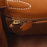 Hermes Hermes Kelly Mo 28 2way Bag Gold Gold支架○Z刻（1996年左右）女性的Vog复兴手提包A-Rank使用Silgrin