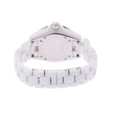 CHANEL Chanel J12 33mm Center Diamond 12 Diamond H2123 Boys White Ceramic / SS Watch Automatic Wound White Figure A Rank Used Sinkjo