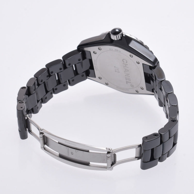 CHANEL Chanel, J12 38mm H0685 Menzkuro ceramic /SS wrist/black, black and white, A-rank, used silver storehouse