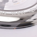 Louis Vuitton tambour leville GMT back watch 115151 men's SS / Rubber Watch