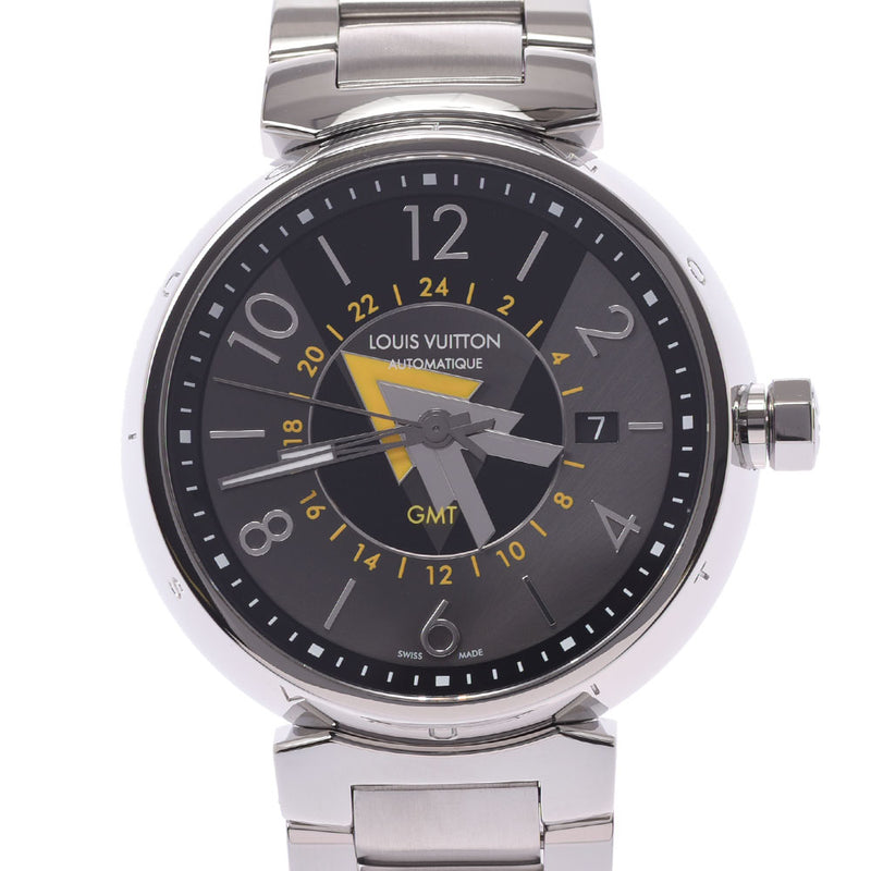 ルイヴィトンタンブール GMT メンズ 腕時計 Q1D31 LOUIS VUITTON 中古 ...