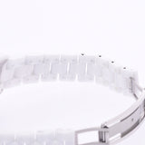 CHANEL シャネル J12 33mm 12Pダイヤ H1628 レディース 白セラミック/SS 腕時計 クオーツ 白文字盤 Aランク 中古 銀蔵