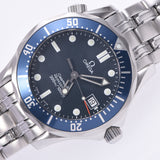 Omega Omega Seamaster Professional 2561.8 Men SS Watch Quartz Blue Characters A-Rank Used Silgrin