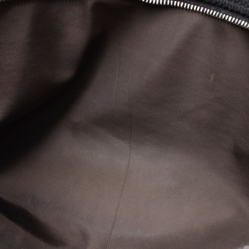 LOUIS VUITTON ルイヴィトン ダミエ ジェアン プチメサジェ ノワール（黒） M93618 ユニセックス キャンバス/レザー ショルダーバッグ Bランク 中古 銀蔵