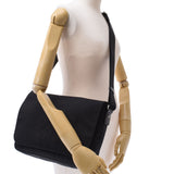 LOUIS VUITTON ルイヴィトン ダミエ ジェアン プチメサジェ ノワール（黒） M93618 ユニセックス キャンバス/レザー ショルダーバッグ Bランク 中古 銀蔵