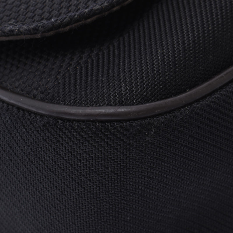 LOUIS VUITTON ルイヴィトン ダミエ ジェアン プチメサジェ ノワール（黒） M93618 ユニセックス キャンバス/レザー ショルダーバッグ Bランク 中古 銀蔵