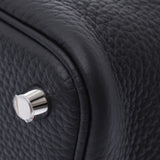 Hermes Hermes Picon Lock PM Black Silver Football Y Champion (around 2020) Ladies Triyo Clemance Handbag New Sinkjo