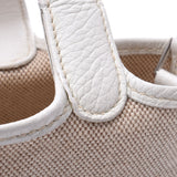 Hermes Hermes Picon PM White Silver Bracket □ I Engraved (around 2005) Women's Towal Officier / Leather Handbag AB Rank Used Silgrin