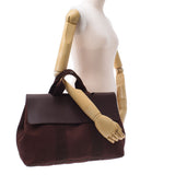 Hermes Hermes Valparaiso MM Brown Unisex Towalchaburon / Leather Handbags AB Rank Used Sinkjo